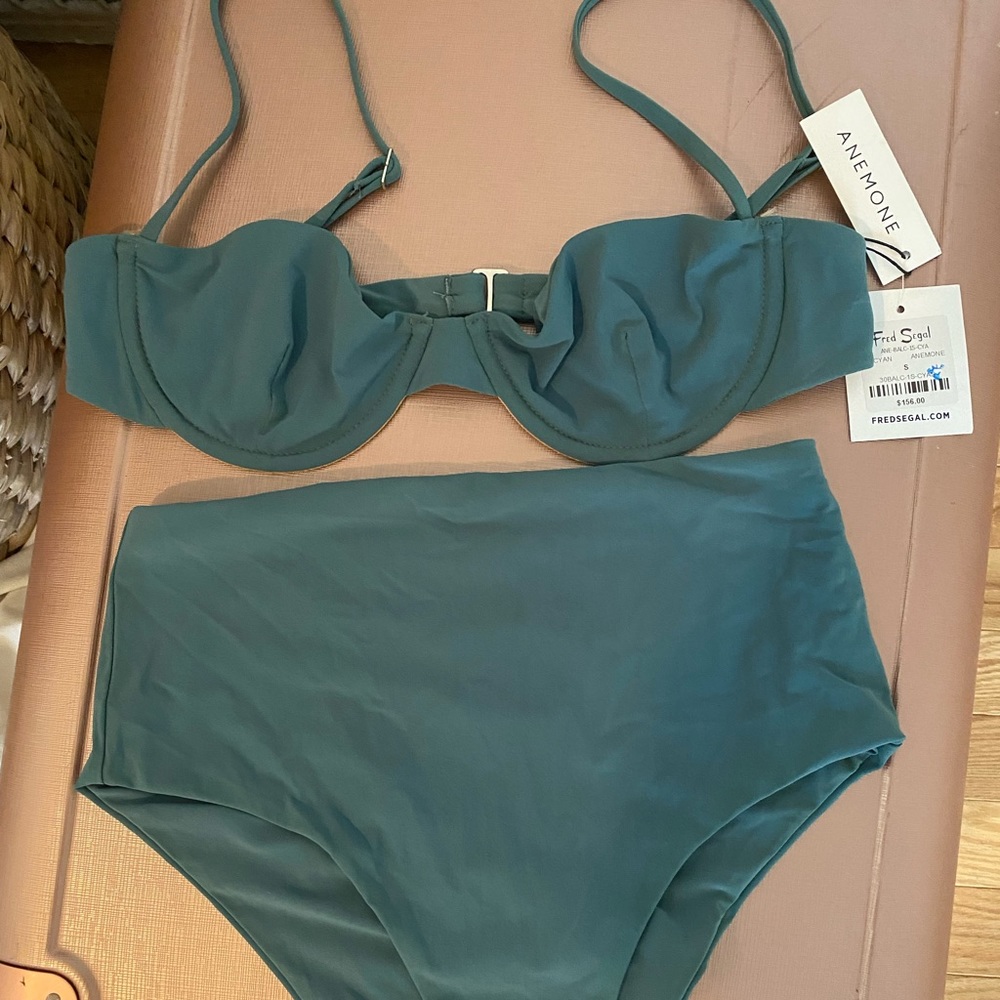 Never worn Anemone two piece swimsuit